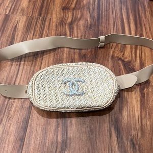 “Chanel” style boho Fanny pack